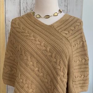 Loft pullover sweater poncho - OS - new with tags